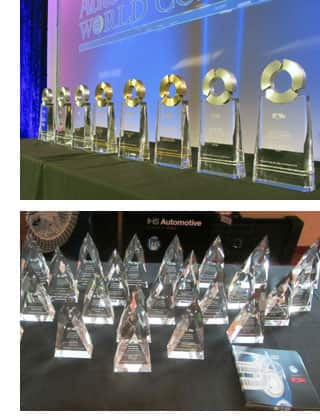 Above: "Loyalty & Conquest Awards" Below: "Segment Awards"