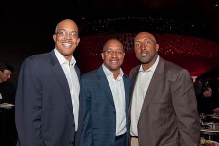 Pictured from left to right: John Hale III, Damon Lester, Marc Bland