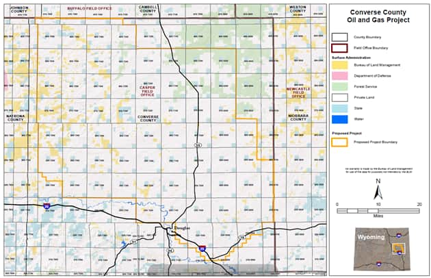 wyoming township and range map