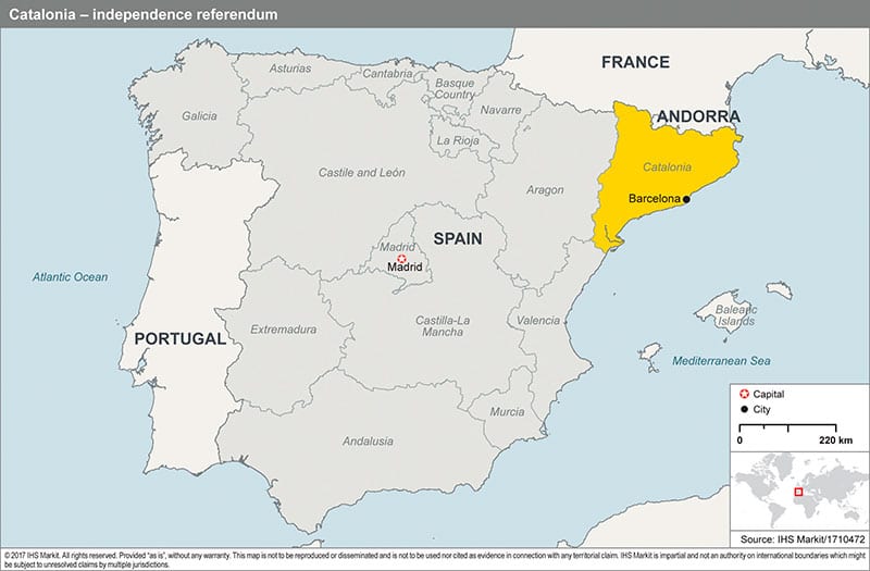 Spain Map Small 